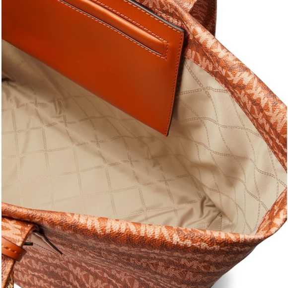 Michael Kors The Michael Bag Large Tote - Deep Orange - Picture 2 of 4